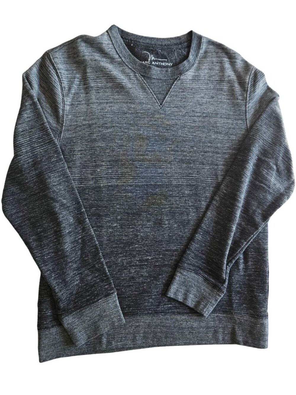 Marc Anthony Men’s Medium Ombray Charcoal Gray Sweater